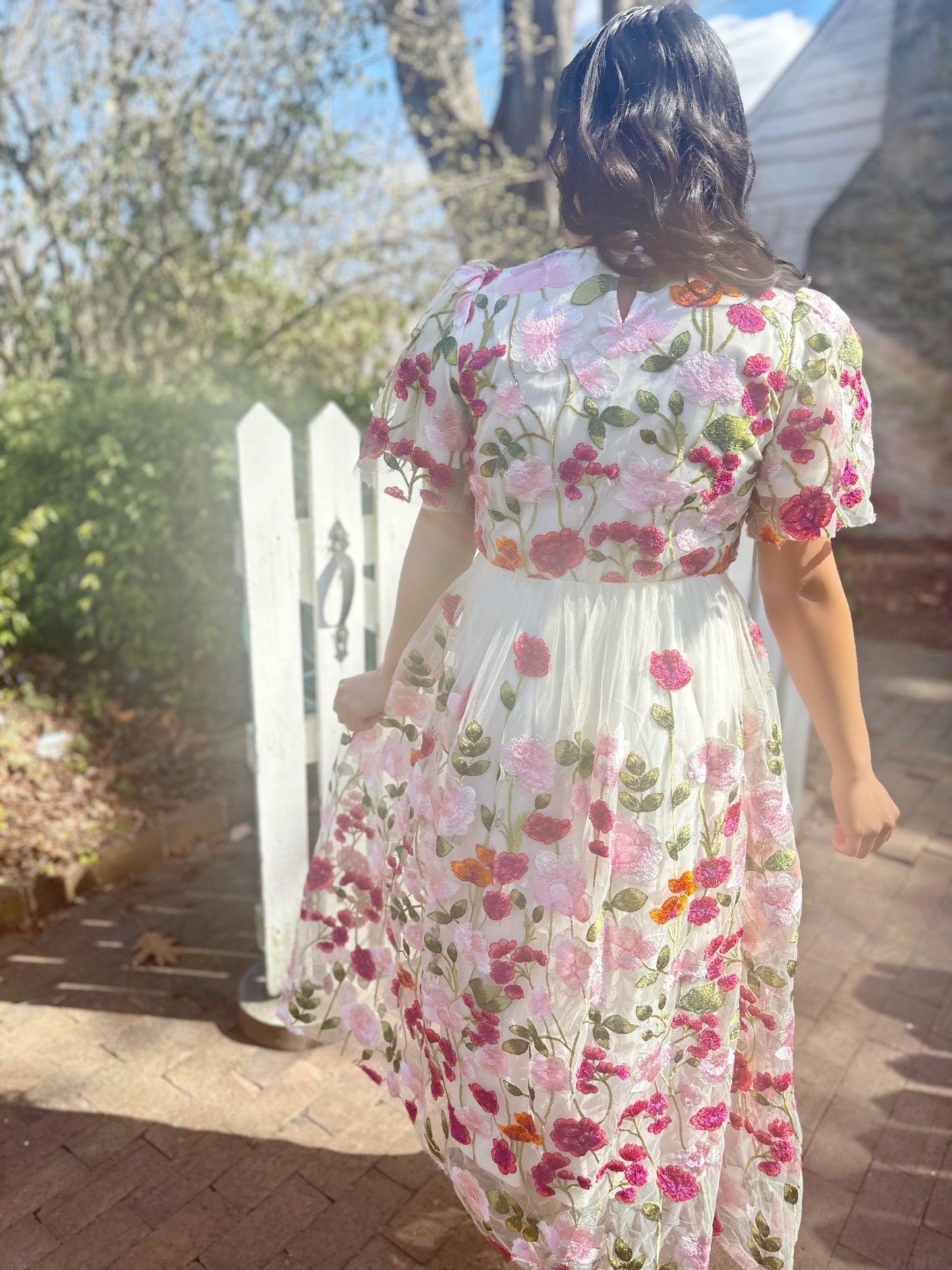 Rosa Embroidered Dress