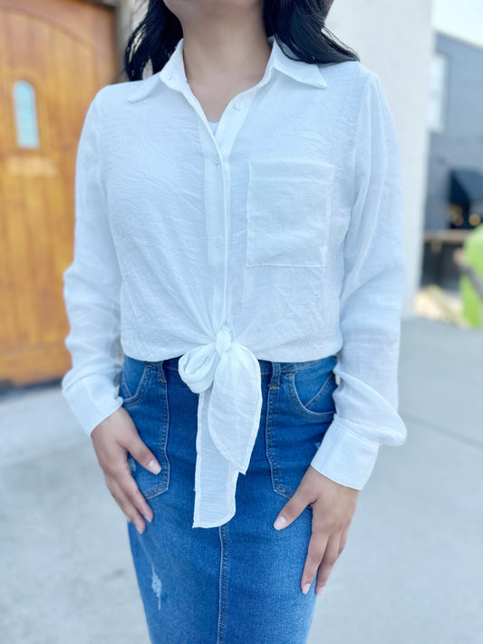 Larisa Sheer Top- FINAL SALE