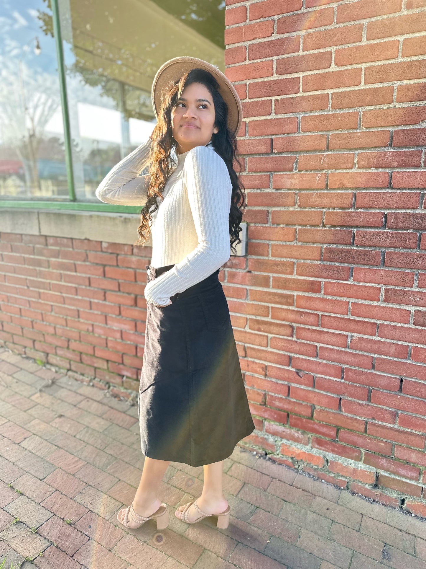 Mariana Velvet Skirt: FINAL SALE