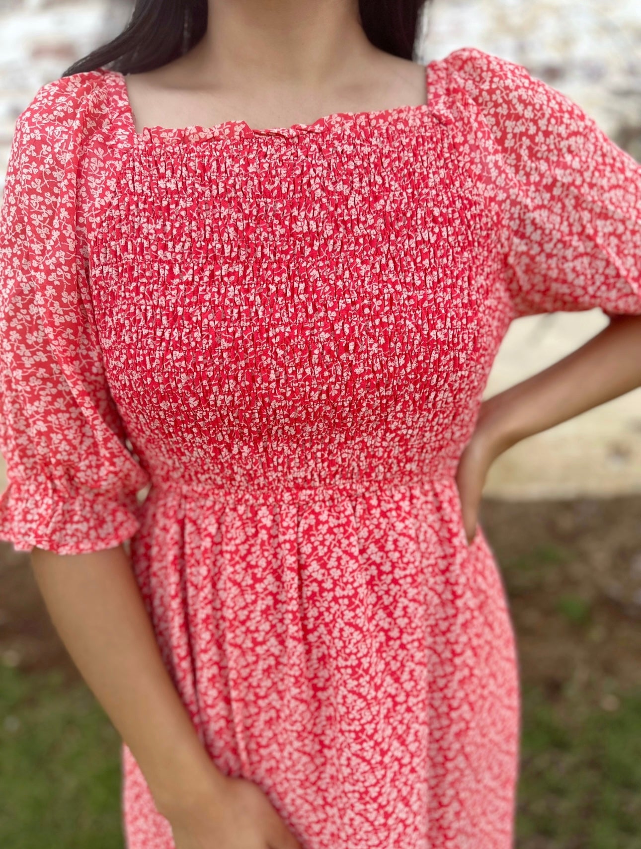 Cabo Smocked Dress
