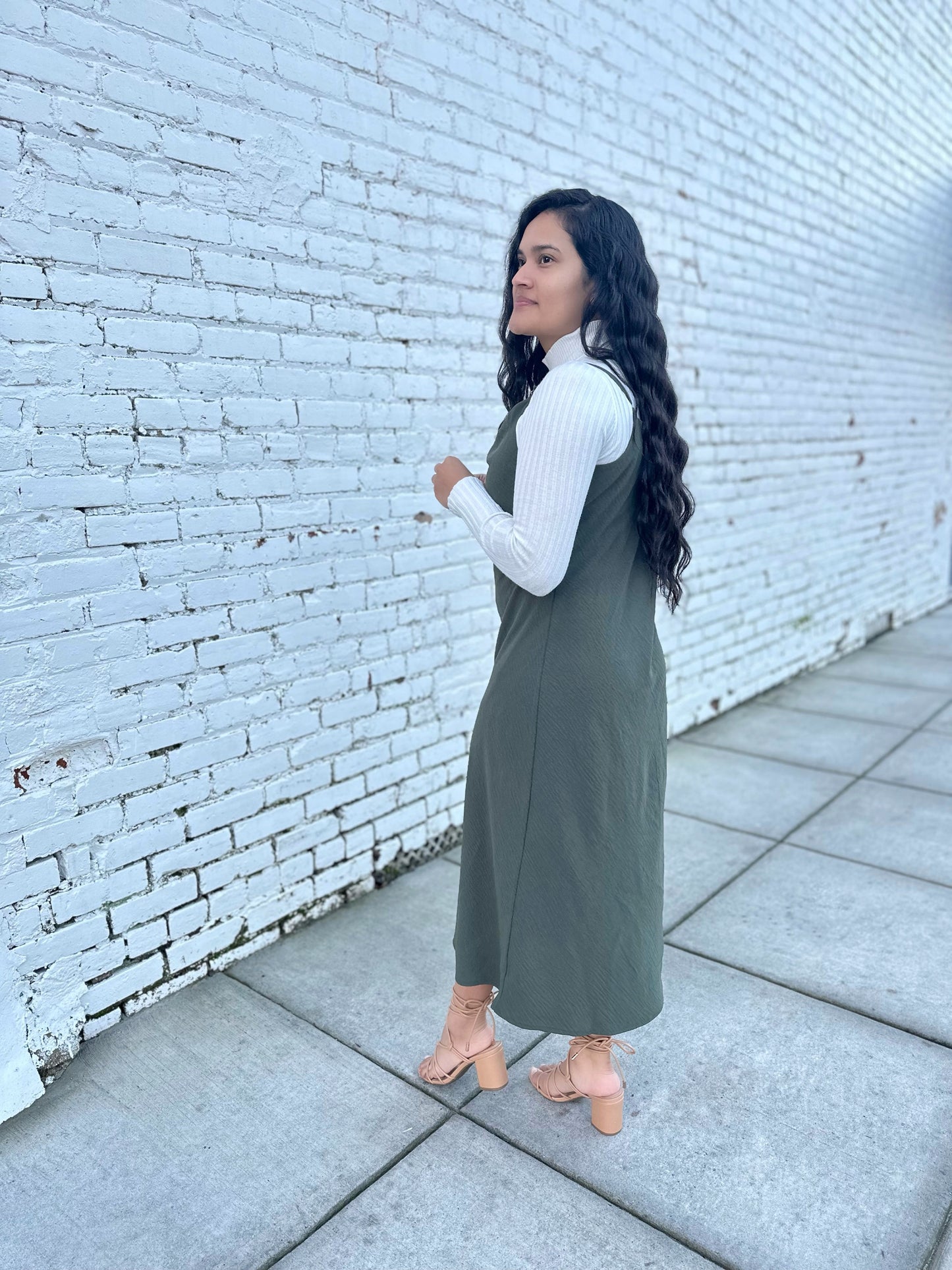 Camila Cowl Neck Slip Dress: FINAL SALE