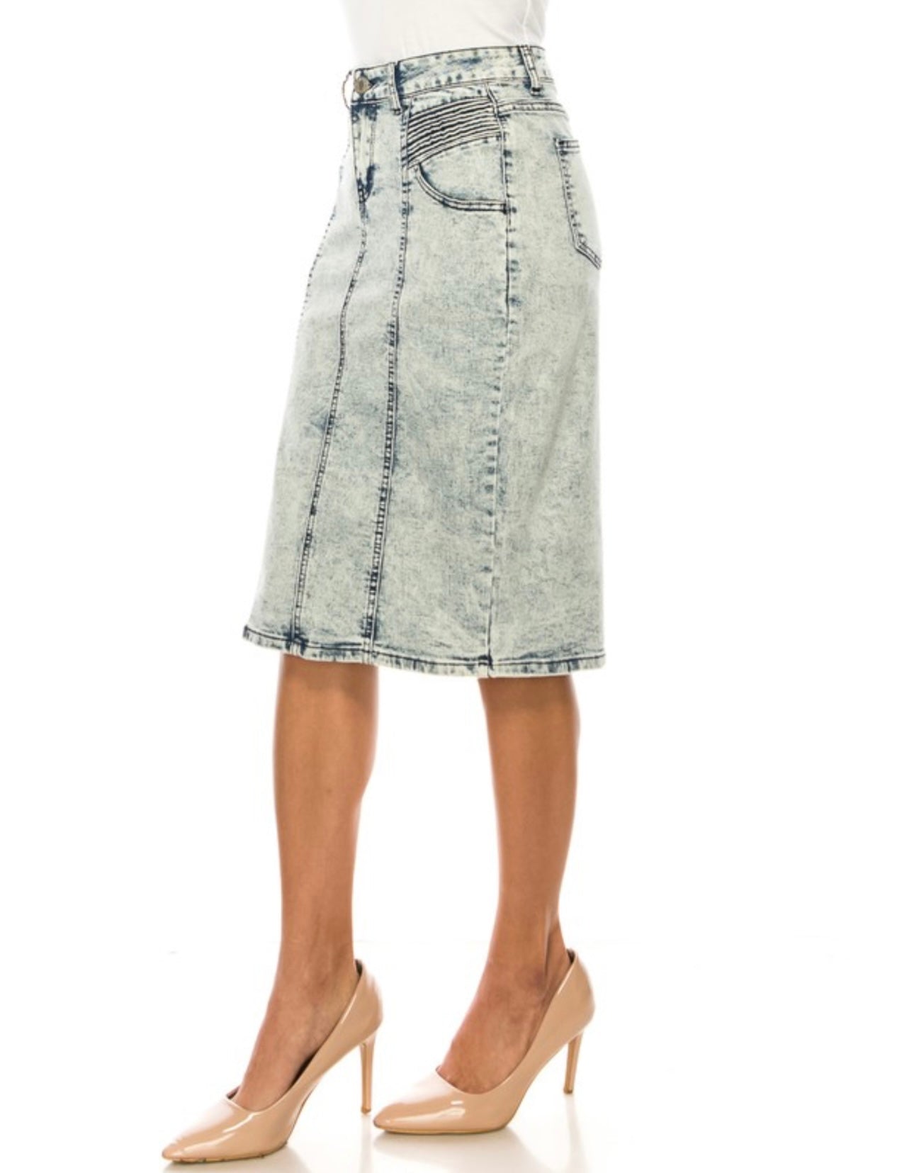 Anahy Denim Skirt