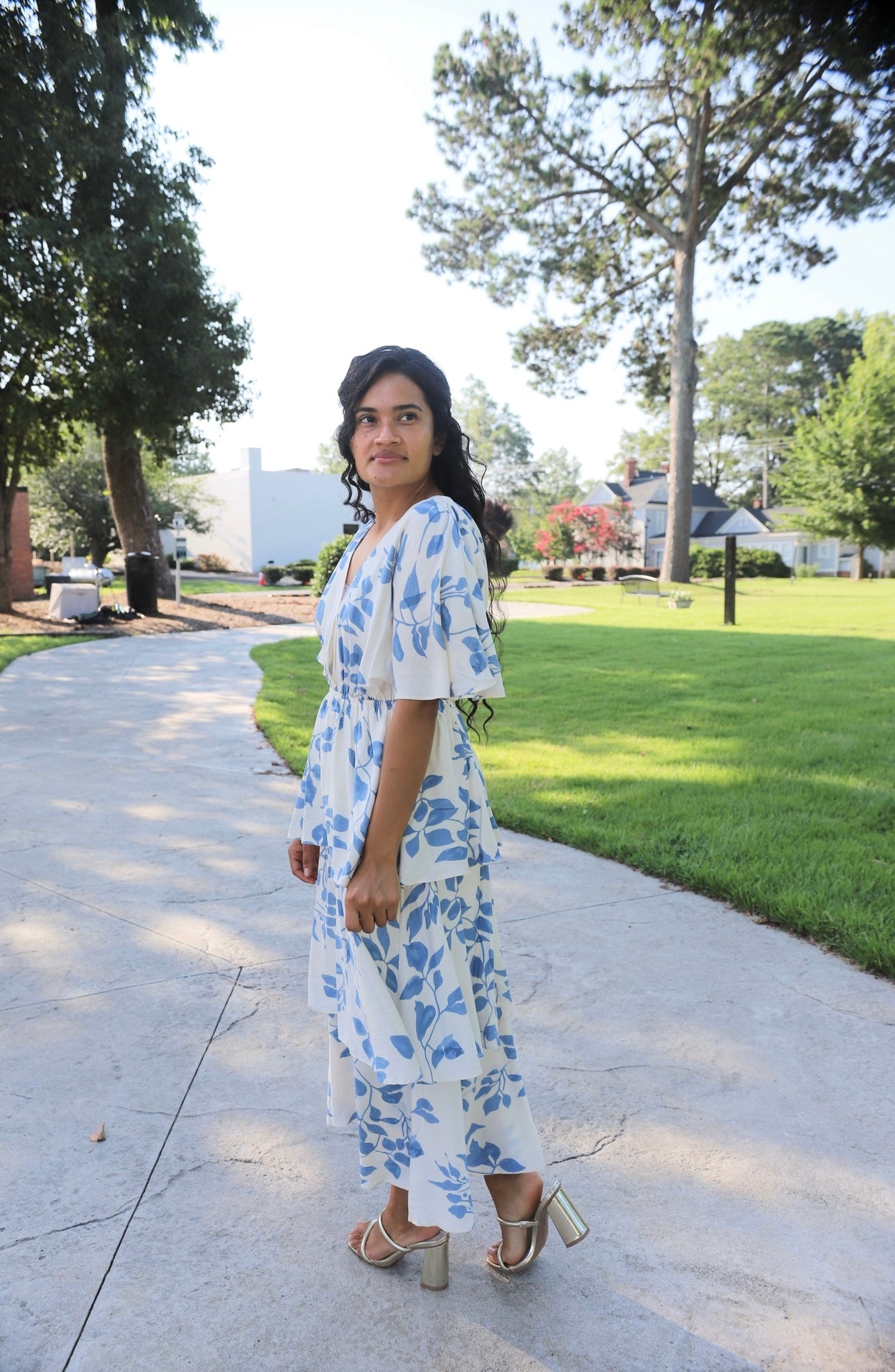 Celeste Dress: Baby Blue