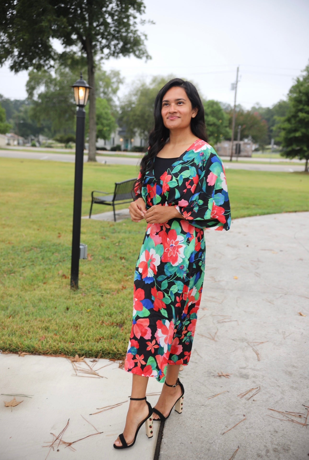 Monroe Floral Dress
