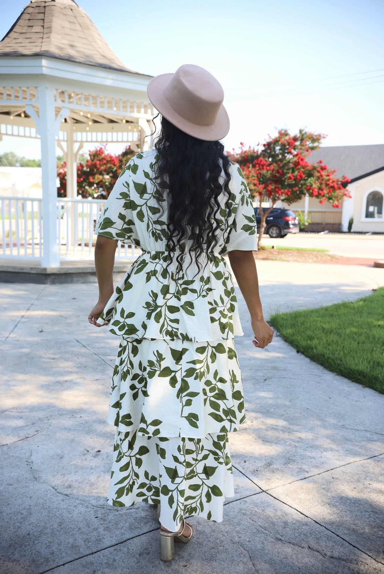 Celeste Dress: Olive