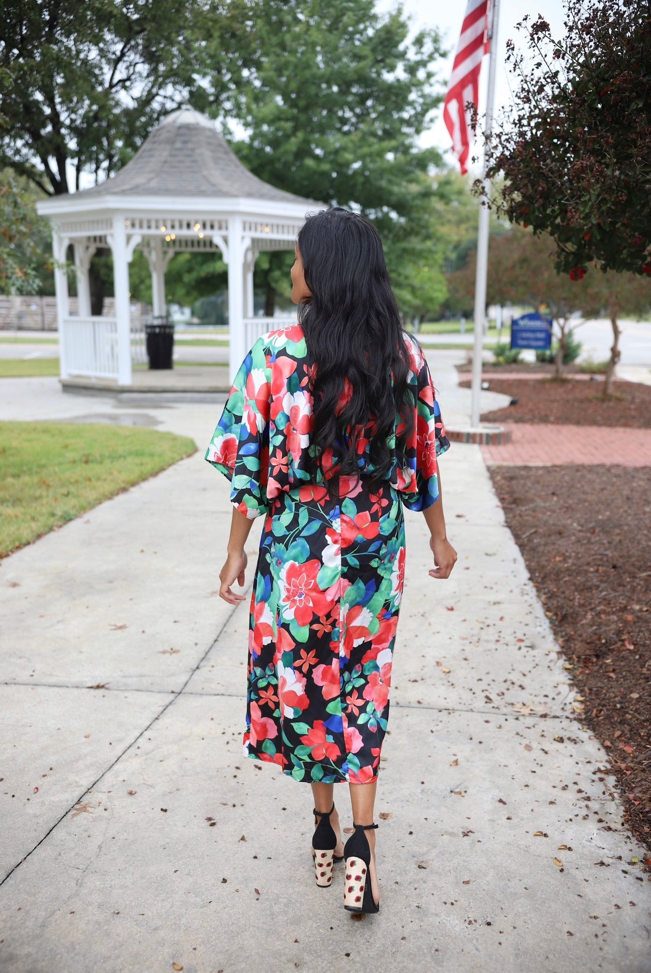 Monroe Floral Dress