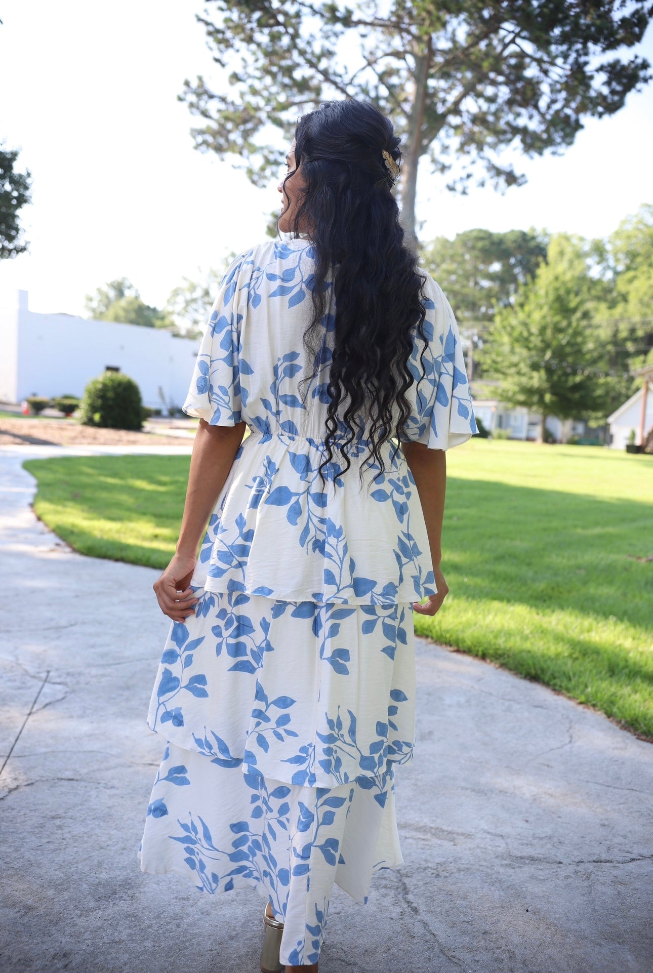 Celeste Dress: Baby Blue