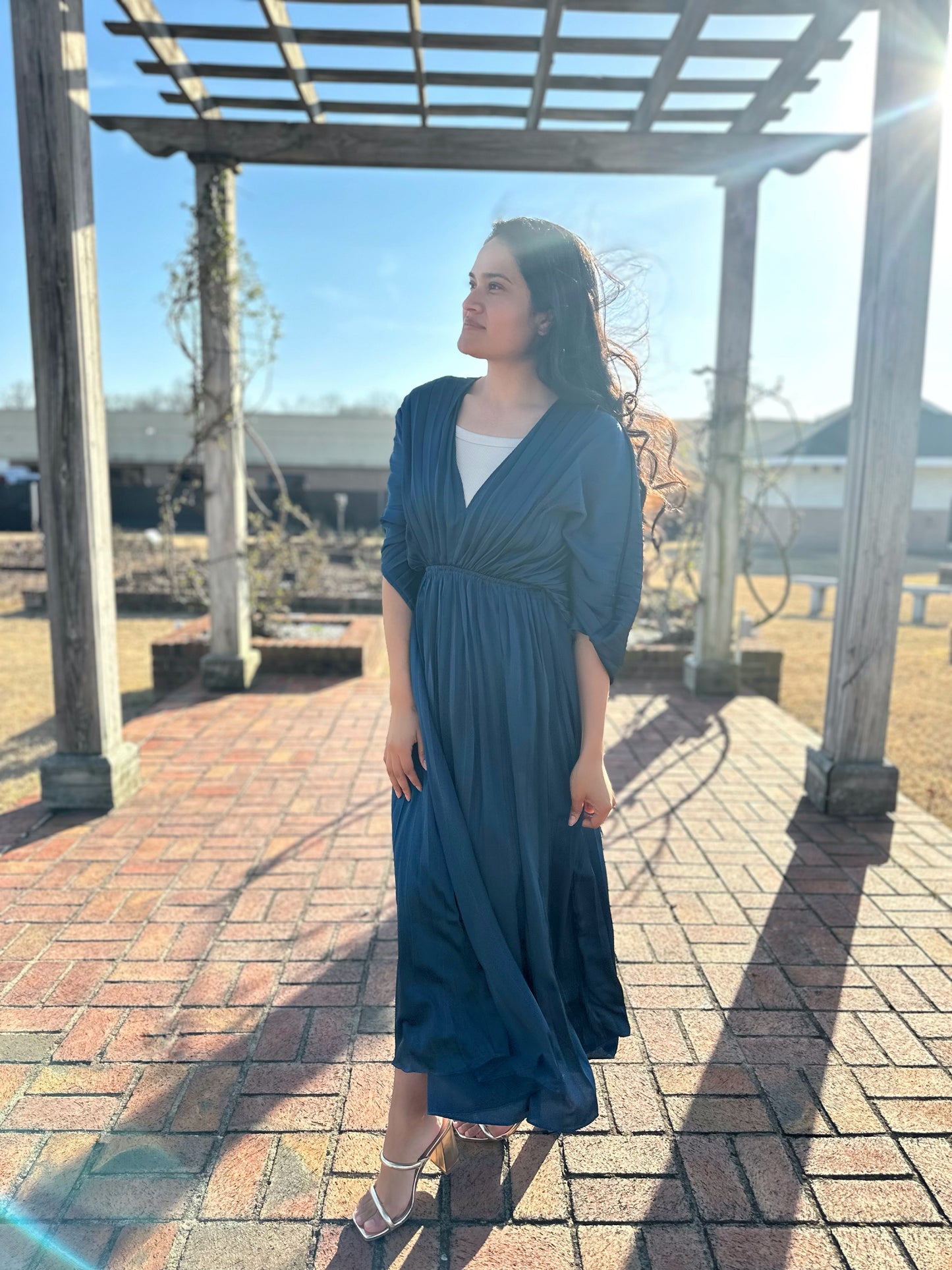 Brooklyn Pleated Dress