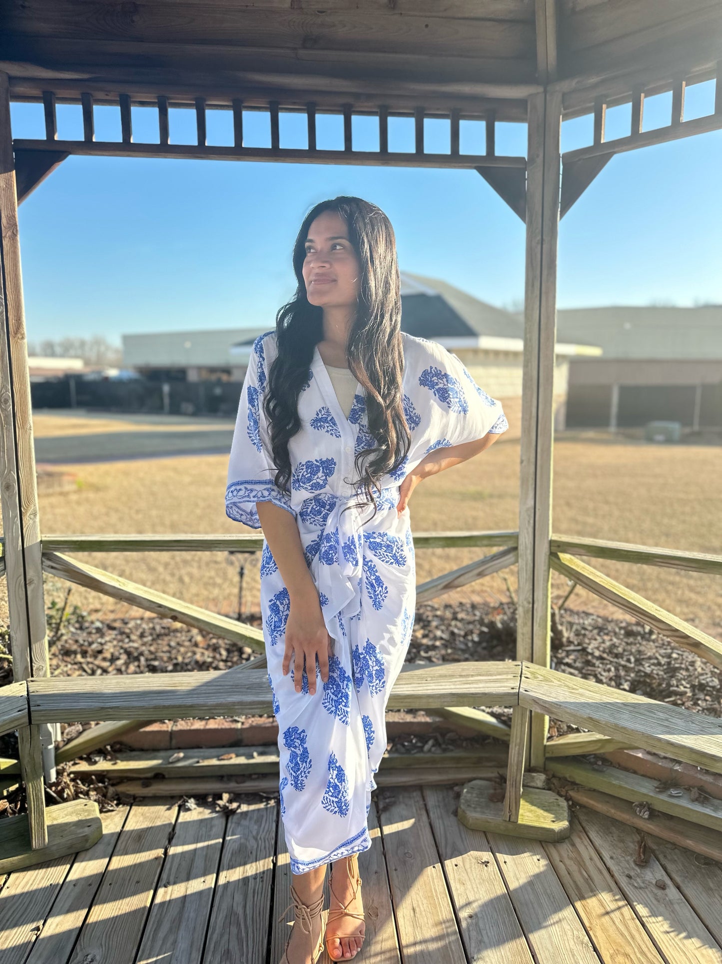 Brennan Ruched Dress