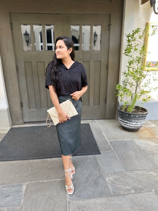 Havana Top- Black / Final Sale