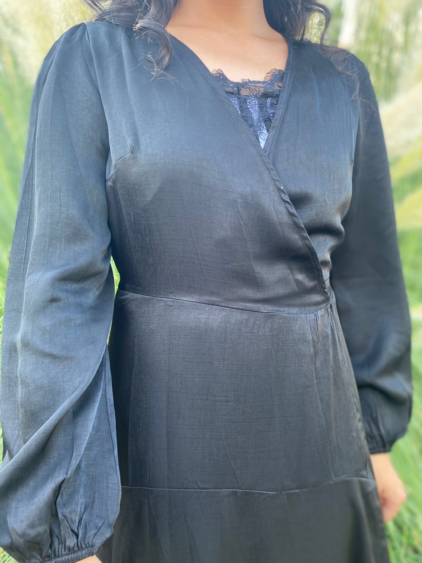 Koa Wrap Dress- Rust: FINAL SALE