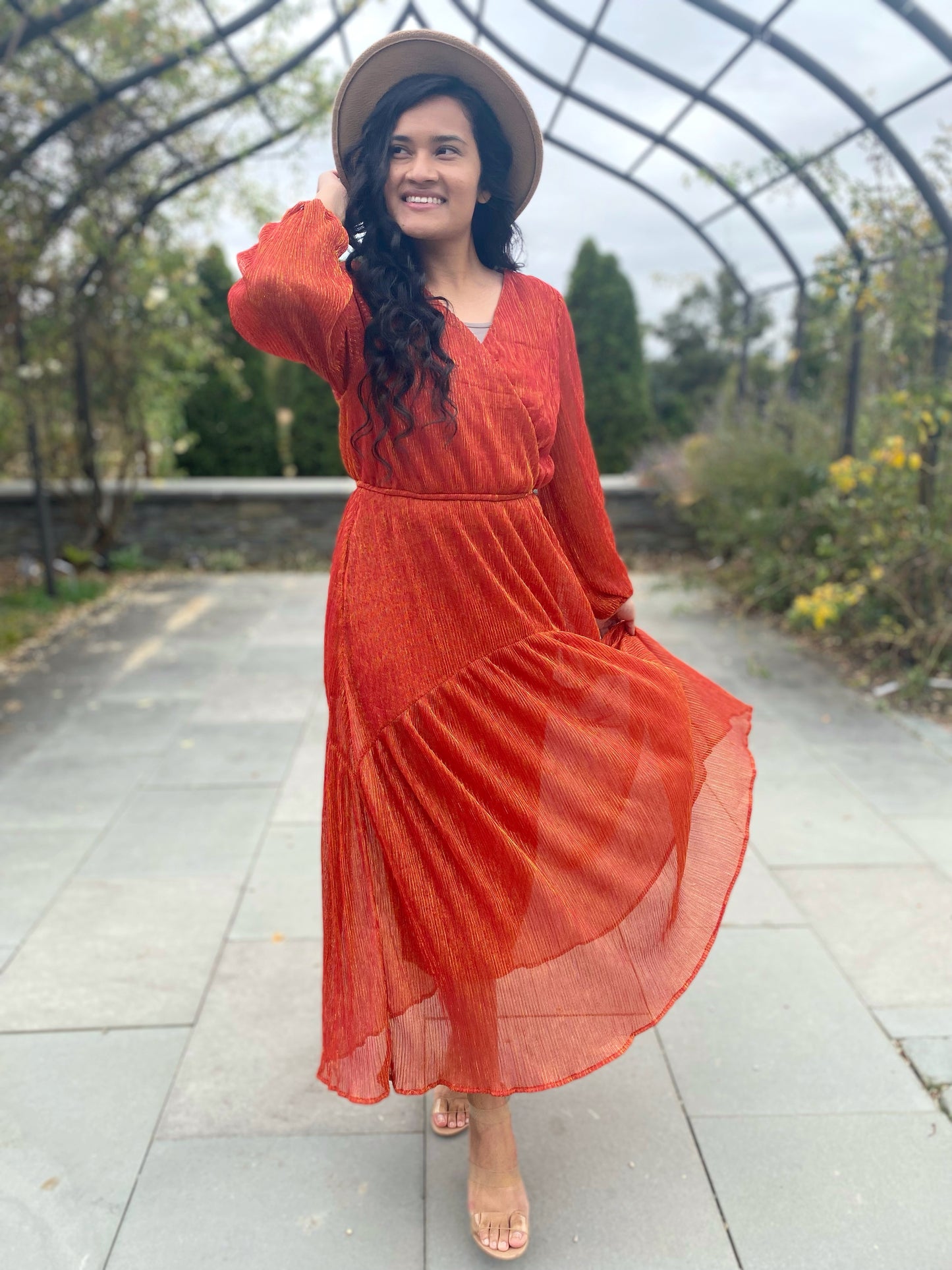Ceylin Shimmer Maxi Dress- FINAL SALE