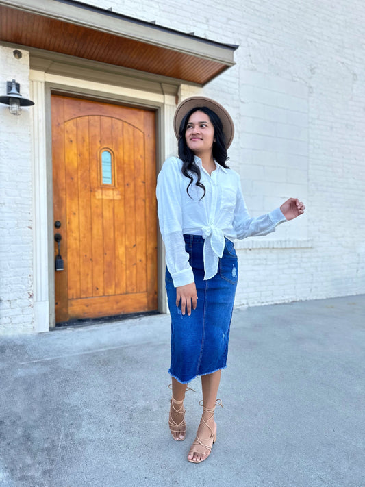 Larisa Sheer Top- FINAL SALE