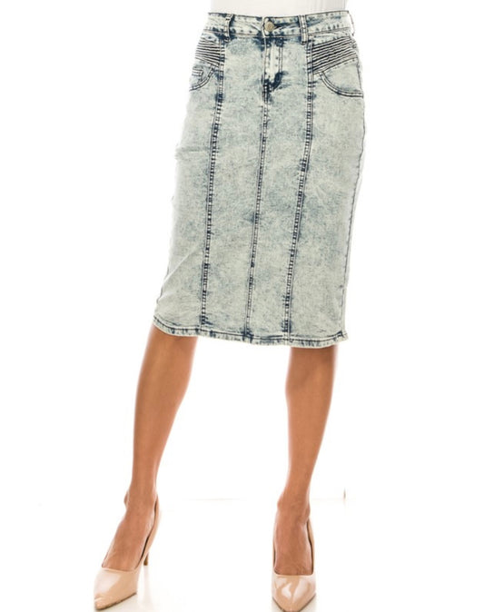 Anahy Denim Skirt
