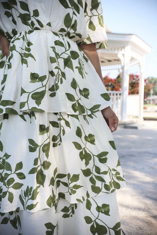 Celeste Dress: Olive