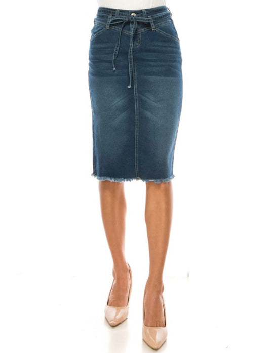 Lilly Denim Skirt