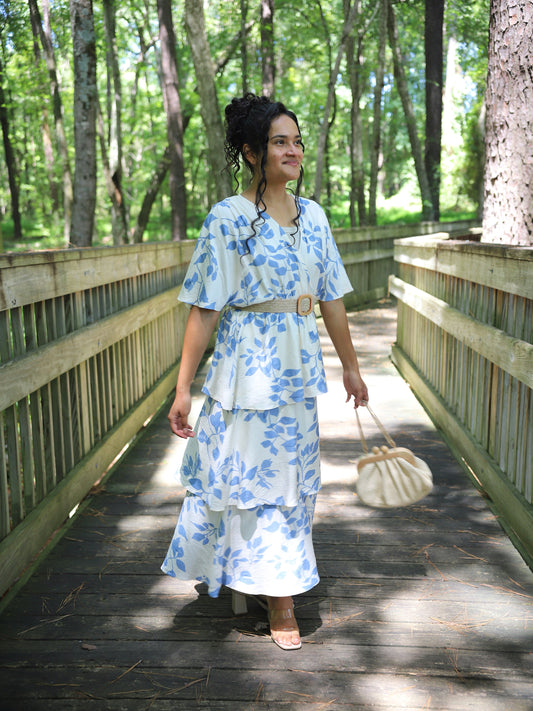 Celeste Dress: Baby Blue