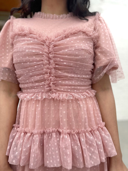 Ayla Tulle Maxi Dress