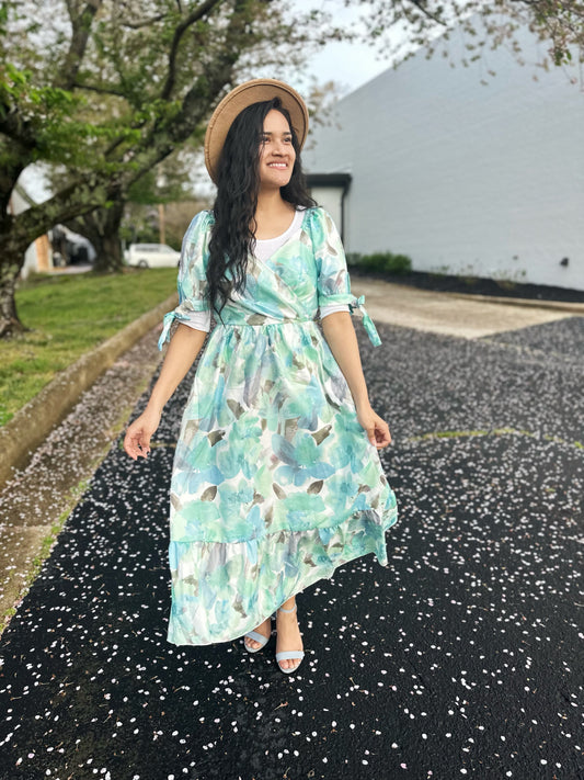 Giselle Dress - Blue / FINAL SALE