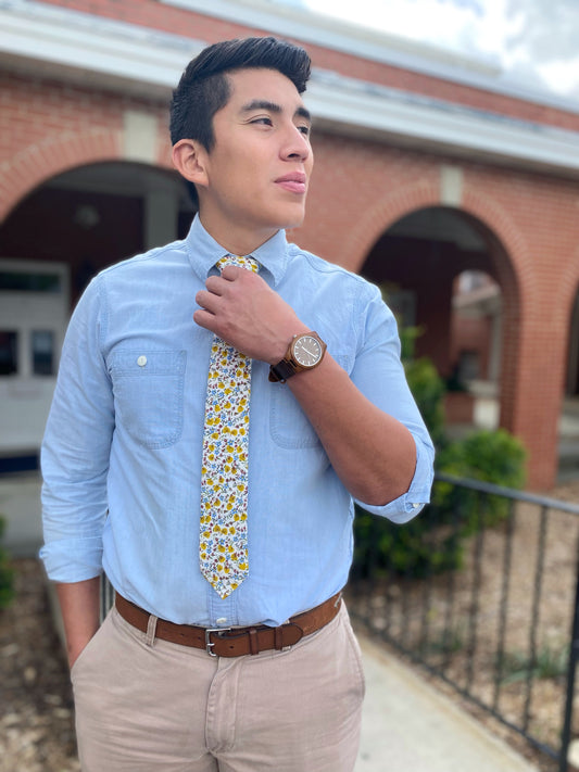 Corbata Maverick - Mostaza