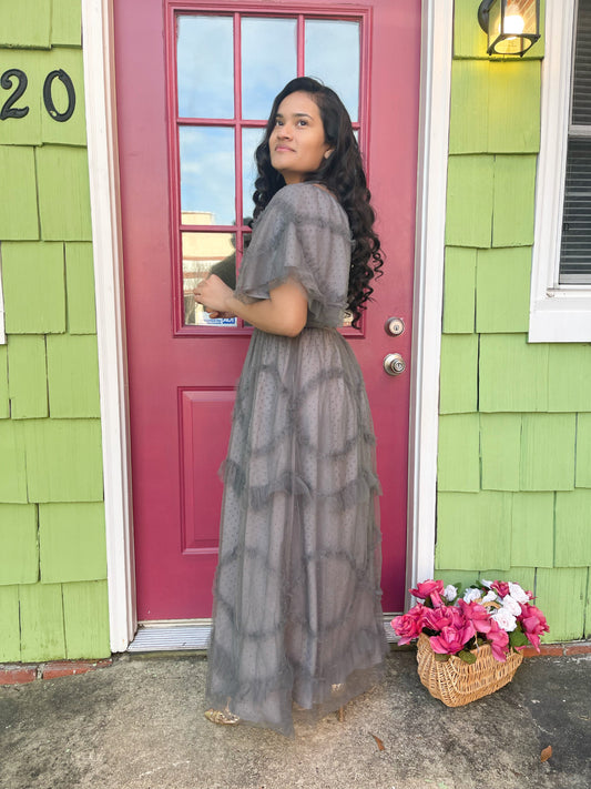 Rosalina Tulle Maxi Dress