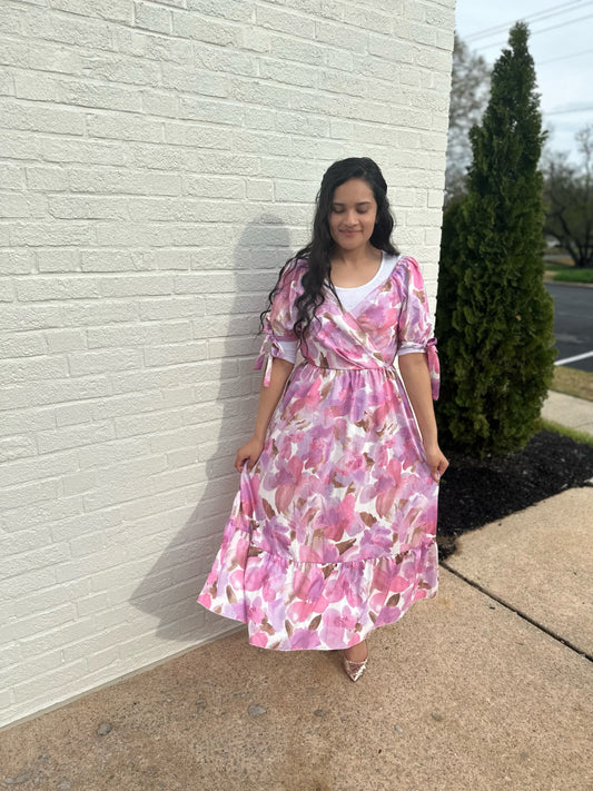 Giselle Dress - Violet / FINAL SALE